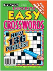Favorite Easy Crosswords magazine subscription