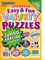 Approved Easy & Fun Variety Puzzles magazine subscription