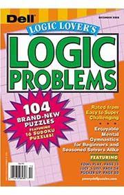 LOGIC LOVER'S LOGIC PROBLEMS magazine subscription