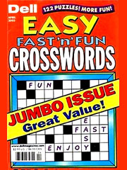 DELL'S BEST EASY FAST'N FUN CROSSWORDS magazine subscription
